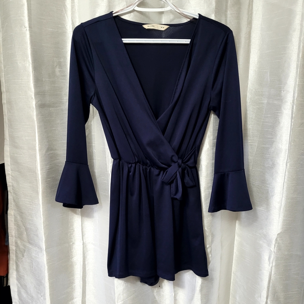 Bluenotes Navy Jumpsuit